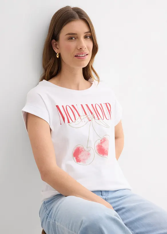 T-shirt 100% coton, bonprix