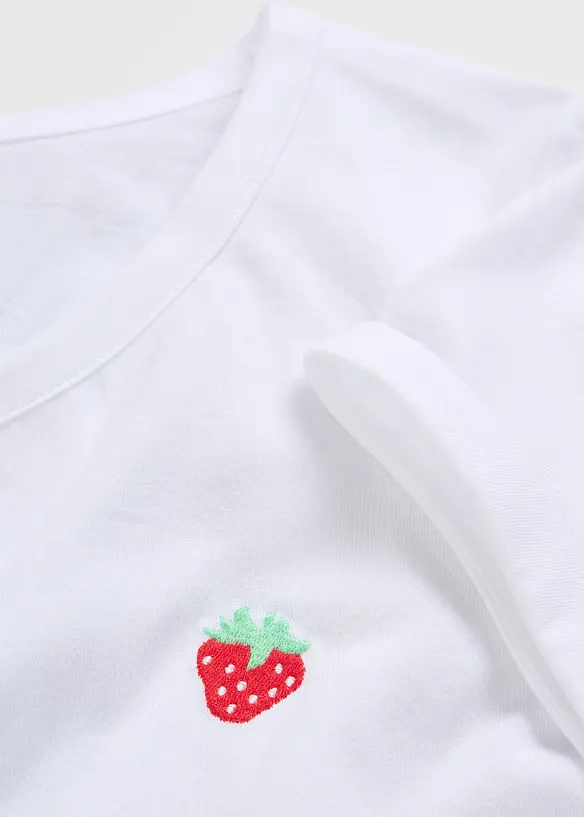 T-Shirt aus reiner Baumwolle, bonprix