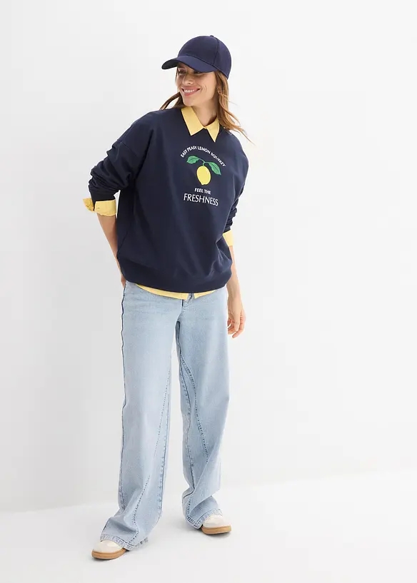 Sweat oversize, bonprix