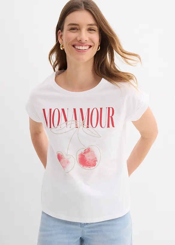 T-shirt 100% coton, bonprix