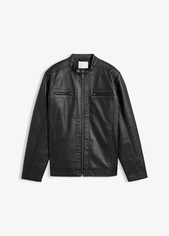 Lederimitat-Jacke, bonprix