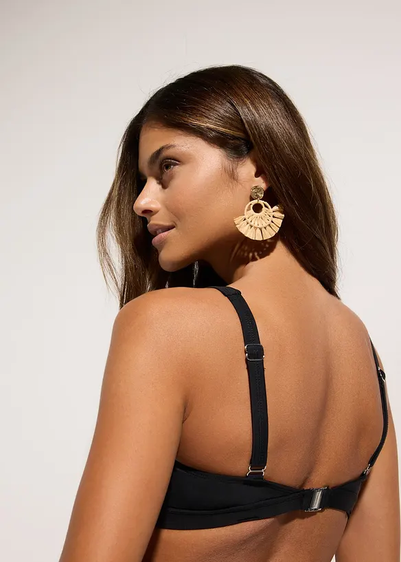 Bikini mit V-Ausschnitt (2-tlg.Set), bonprix