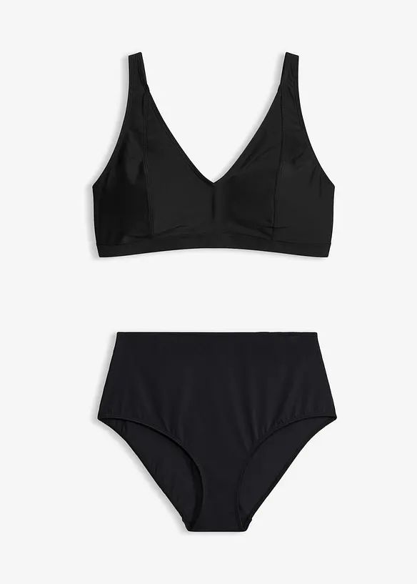 Bikini mit V-Ausschnitt (2-tlg.Set), bonprix