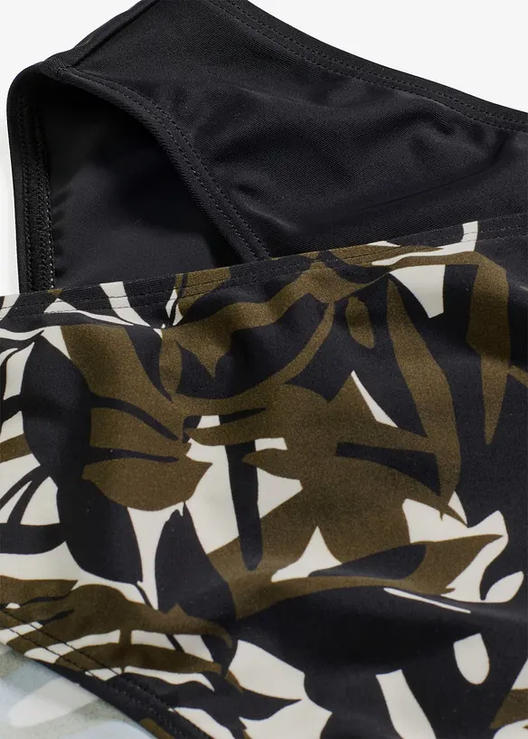 Lot de 2&nbsp;bas de maillot (uni et imprim&eacute;), bonprix