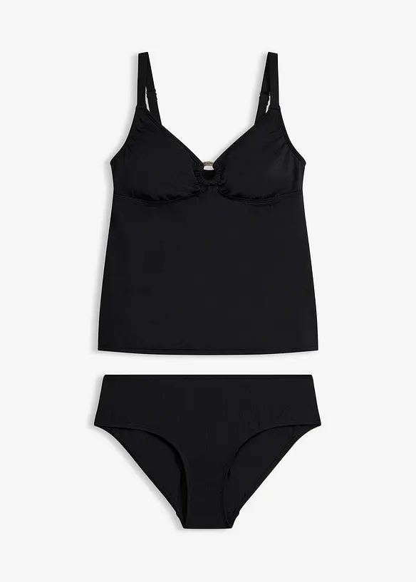 Tankini mit Ringdetail (2-tlg.Set), bonprix