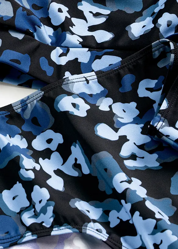 Badeanzug mit breiten Tr&auml;gern, bonprix