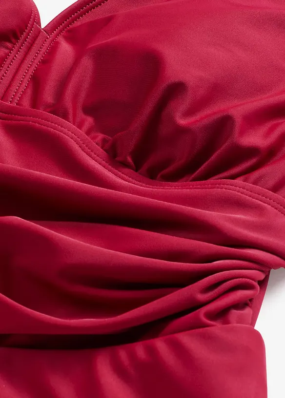 Badekleid mit gekreuzten Tr&auml;gern, bonprix