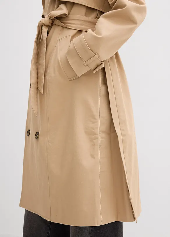 3-in-1 Trenchcoat f&uuml;r die Schwangerschaft und danach mit Trageeinsatz, bonprix
