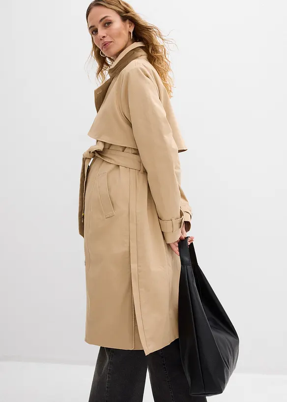 3-in-1 Trenchcoat f&uuml;r die Schwangerschaft und danach mit Trageeinsatz, bonprix