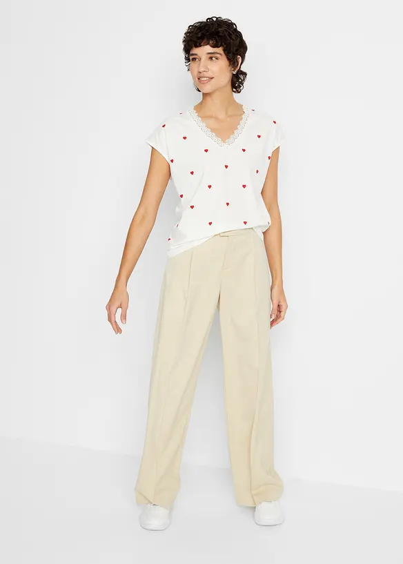 Shirt aus reiner Baumwolle, bonprix