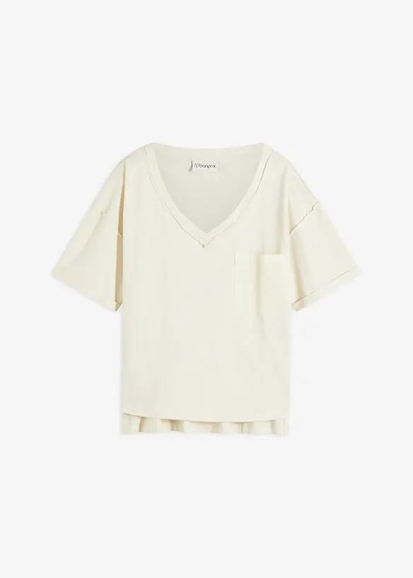 Oversize-Shirt aus reiner Baumwolle, bonprix