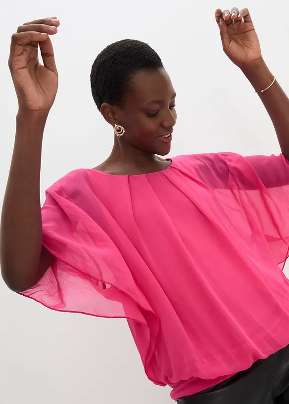 Blouse en mousseline, bonprix