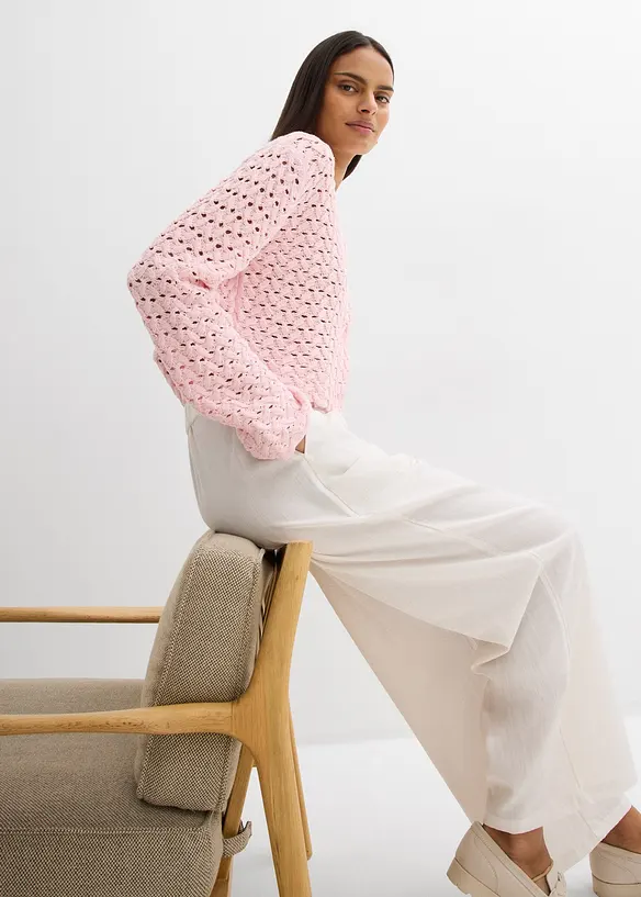 Ajour-Strickbolero, bonprix