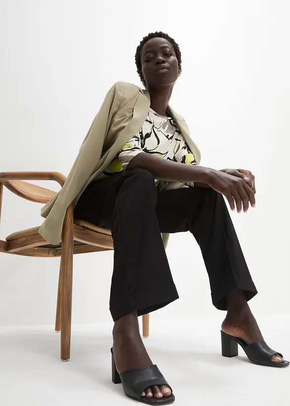 T-shirt manches chauve-souris &agrave; imprim&eacute; floral, bonprix