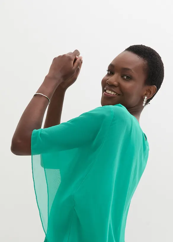 Blouse en mousseline, bonprix