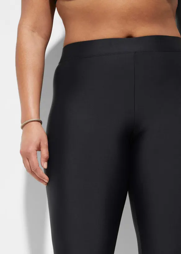 Legging de bain &agrave; taille &eacute;lastiqu&eacute;e, bonprix