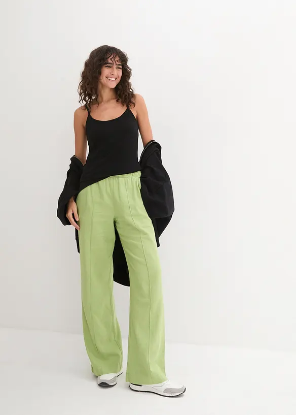 Spaghettitr&auml;ger-Top aus reiner Baumwolle (3er Pack), bonprix