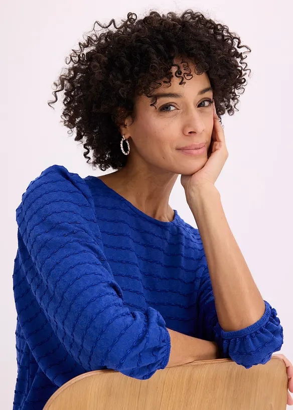 Shirt-Tunika mit Struktur, bonprix