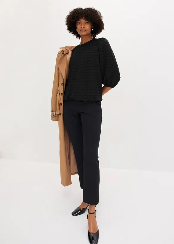 Shirt-Tunika mit Struktur, bonprix