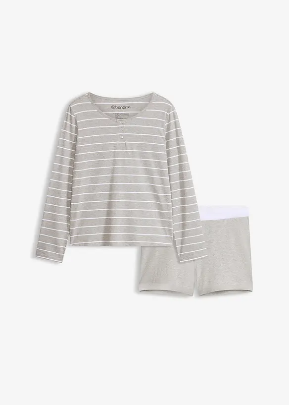 Pyjama mit kurzer Radler, bonprix