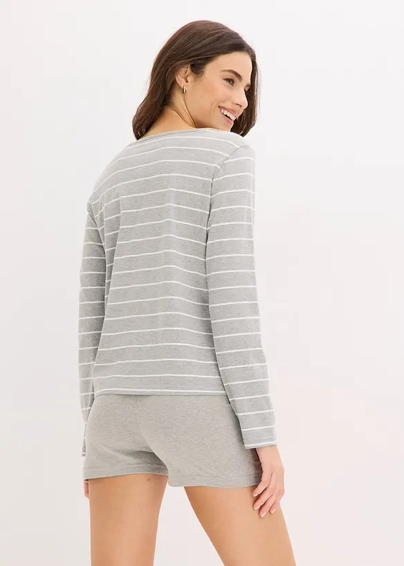 Pyjama mit kurzer Radler, bonprix