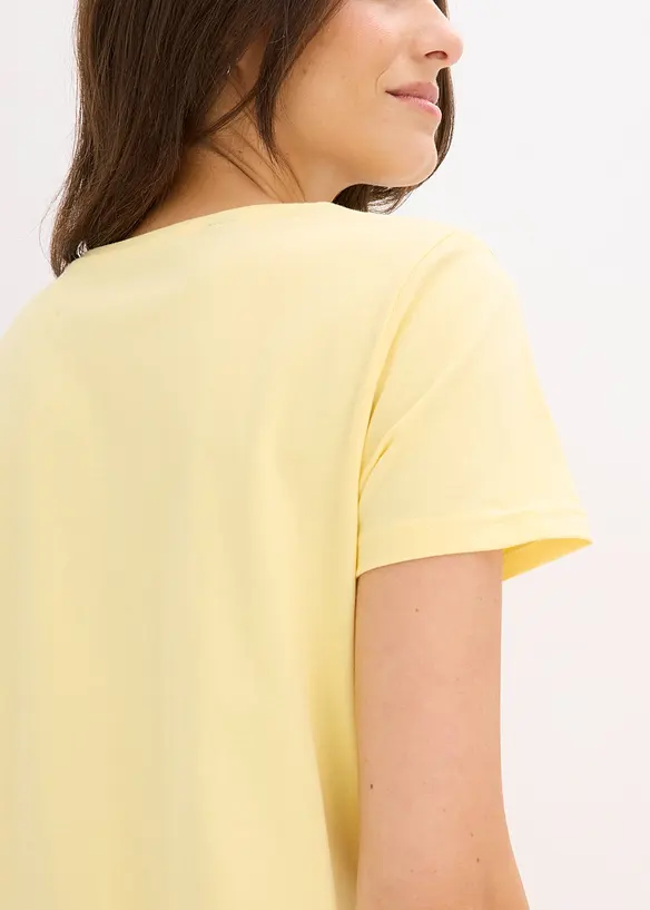 Kurzes Nachthemd aus reiner Baumwolle (2er Pack), bonprix