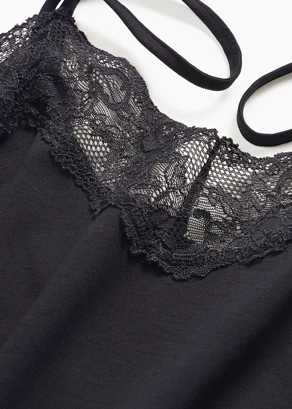 Kurzes Spaghetti Nachthemd, bonprix