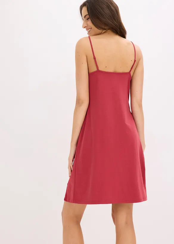 Kurzes Spaghetti Nachthemd, bonprix