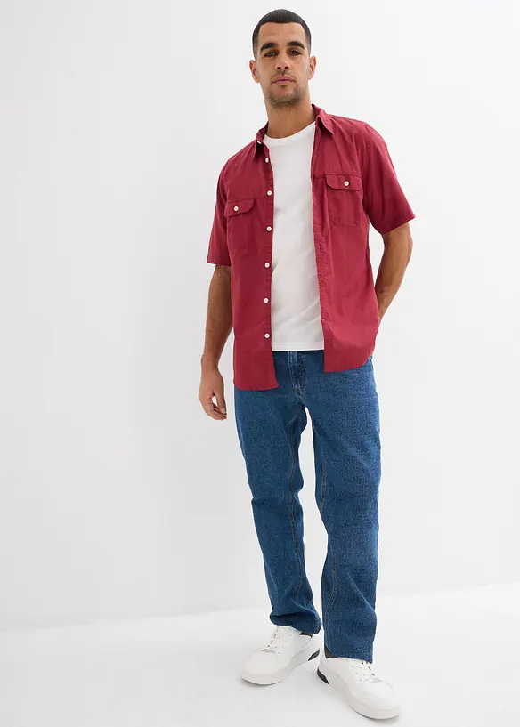 Chemise manches courtes 100% coton, bonprix