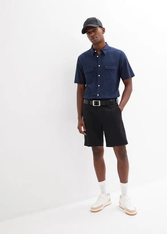 Chemise manches courtes 100% coton, bonprix