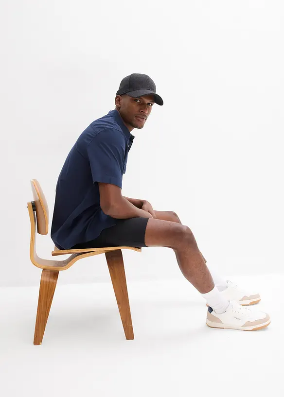 Chemise manches courtes 100% coton, bonprix