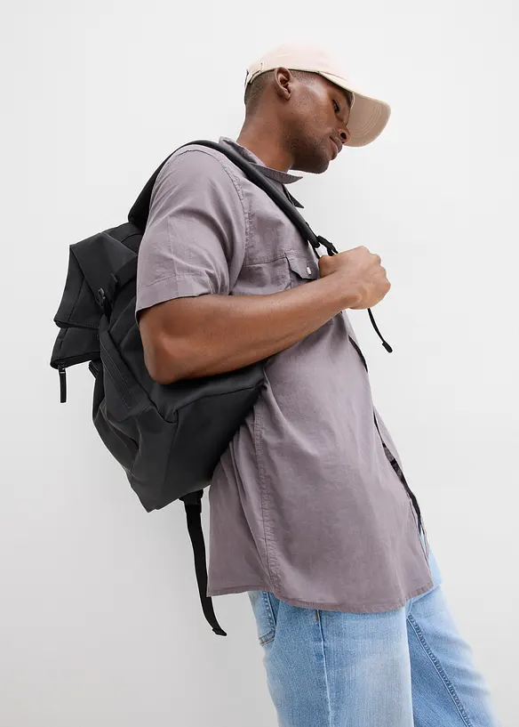 Chemise manches courtes 100% coton, bonprix