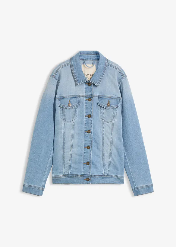 Stretch-Jeansjacke, Basic, bonprix