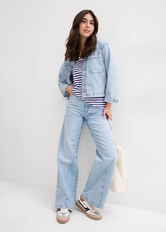 T-shirt ray&eacute;, bonprix