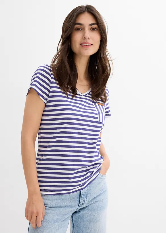 T-shirt ray&eacute;, bonprix