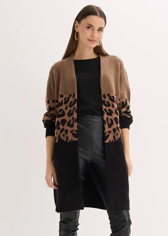 Longstrickjacke, bonprix