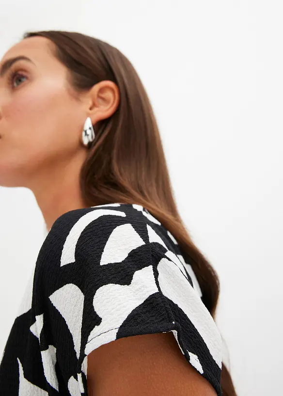 T-shirt en jersey imprim&eacute;, bonprix