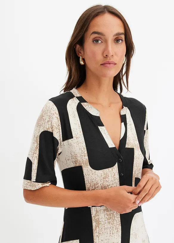 Maxikleid aus softem Viskose-Mix, bonprix