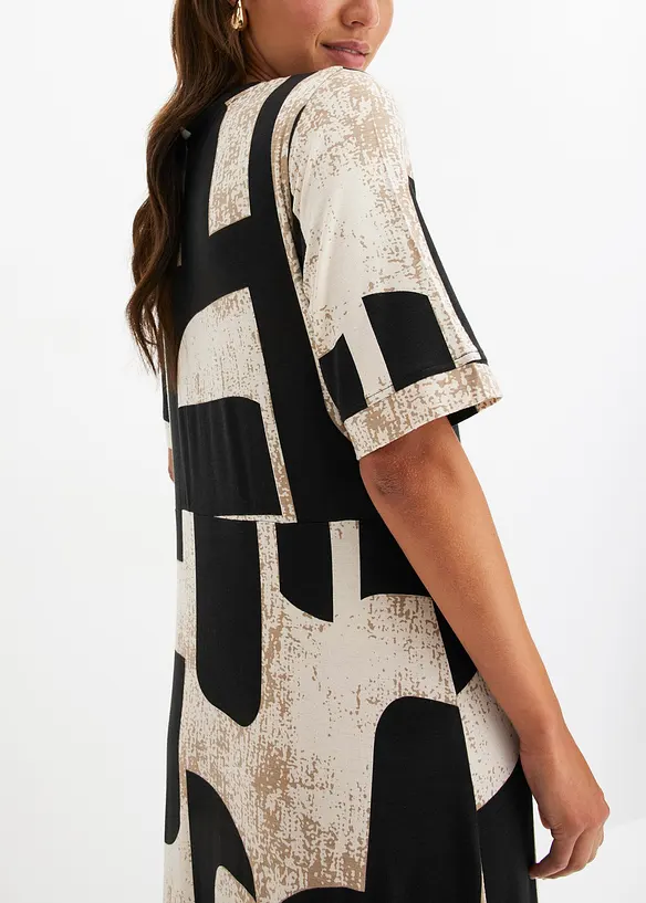 Maxikleid aus softem Viskose-Mix, bonprix