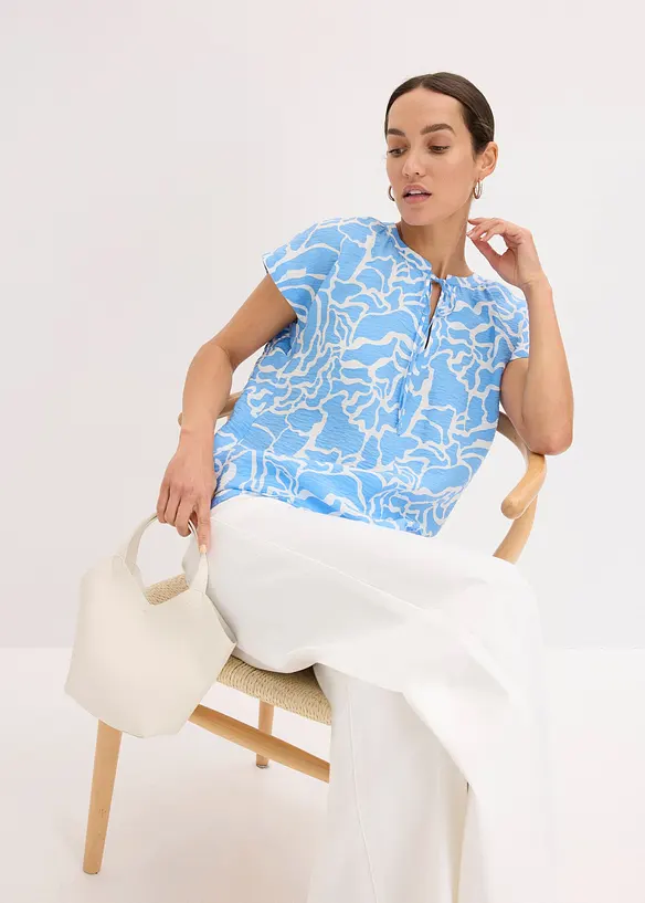 Blouse imprim&eacute;e, bonprix