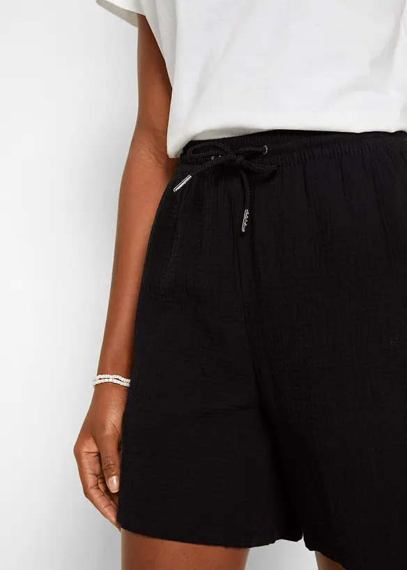 Short en gaze de coton, bonprix