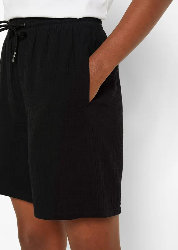 Short en gaze de coton, bonprix