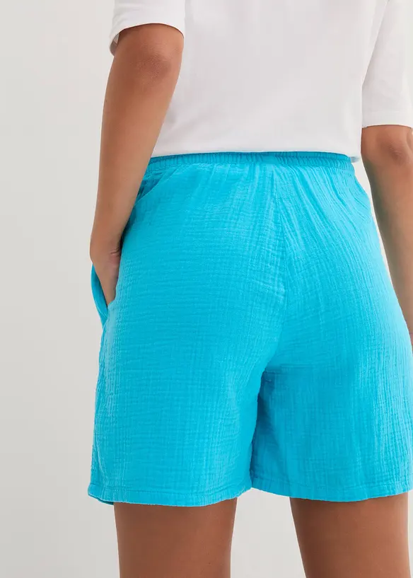 Shorts aus Musselin, bonprix