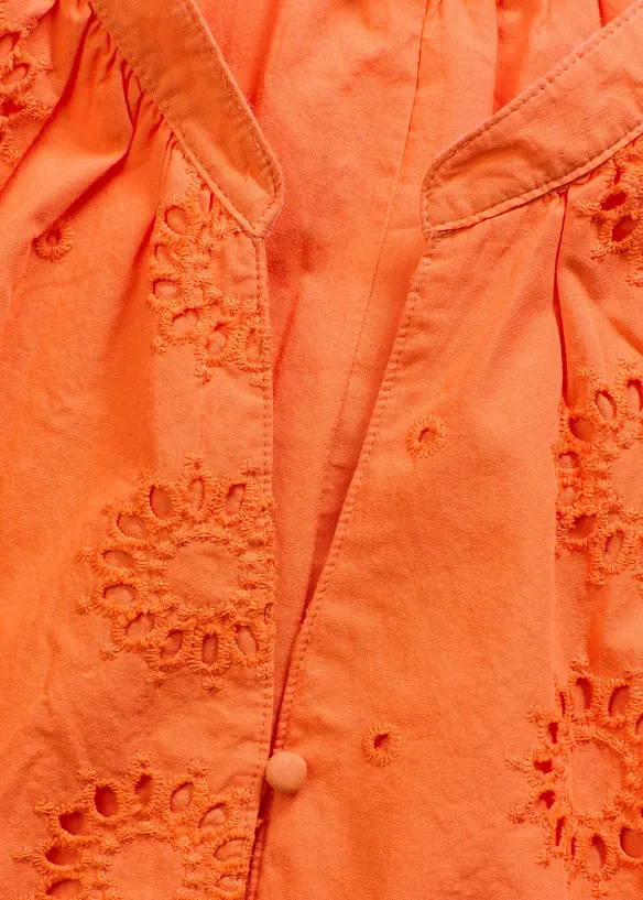 Robe &agrave; col tunisien 100% coton, bonprix