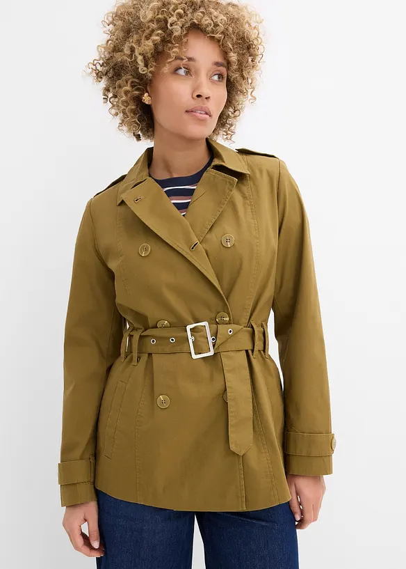 Kurzer Trenchcoat, bonprix
