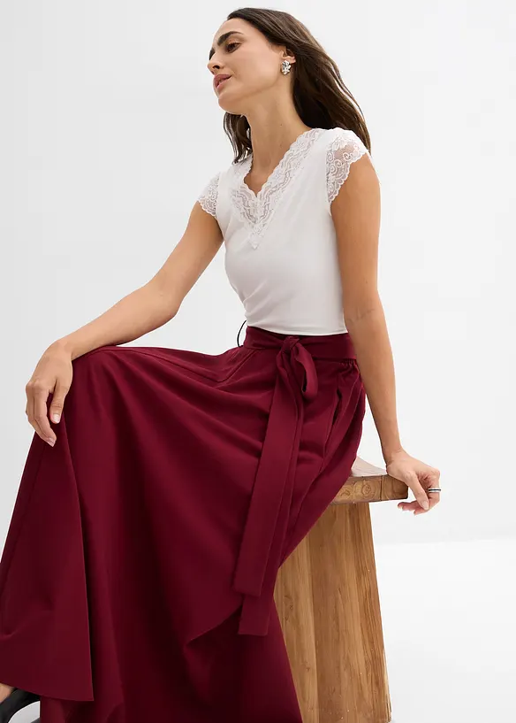 Maxirock aus Viskose-Mix, bonprix