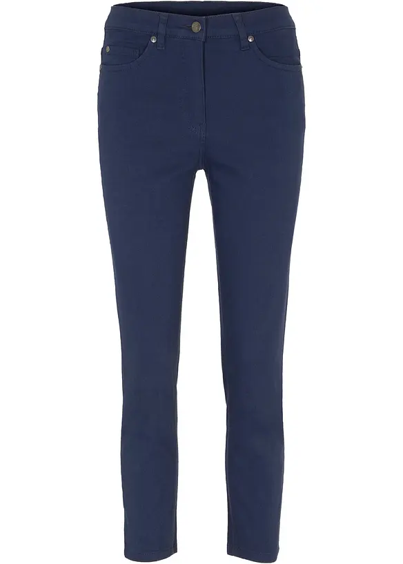Slim Fit 7/8-Hose, High Waist, bonprix