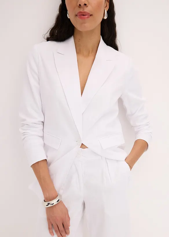 Bermuda aus Leinen-Mix, bonprix