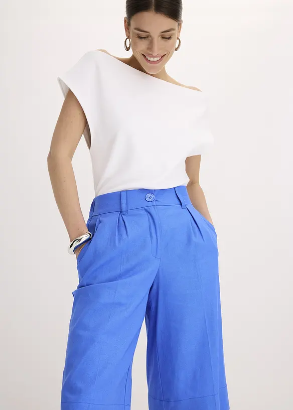 Bermuda aus Leinen-Mix, bonprix