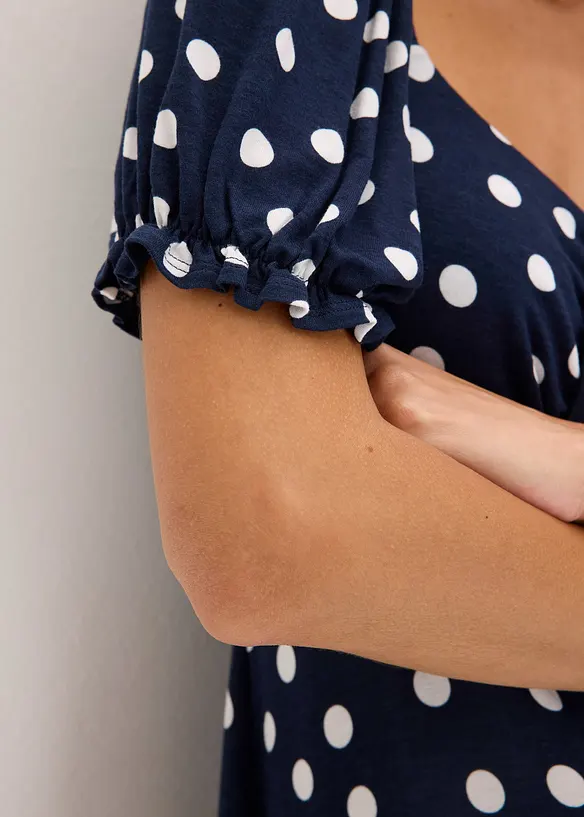 Midikleid aus Viskose-Mix, bonprix